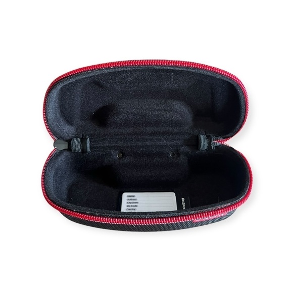 RECSPECS case hard black red  6x3" - Picture 3 of 6